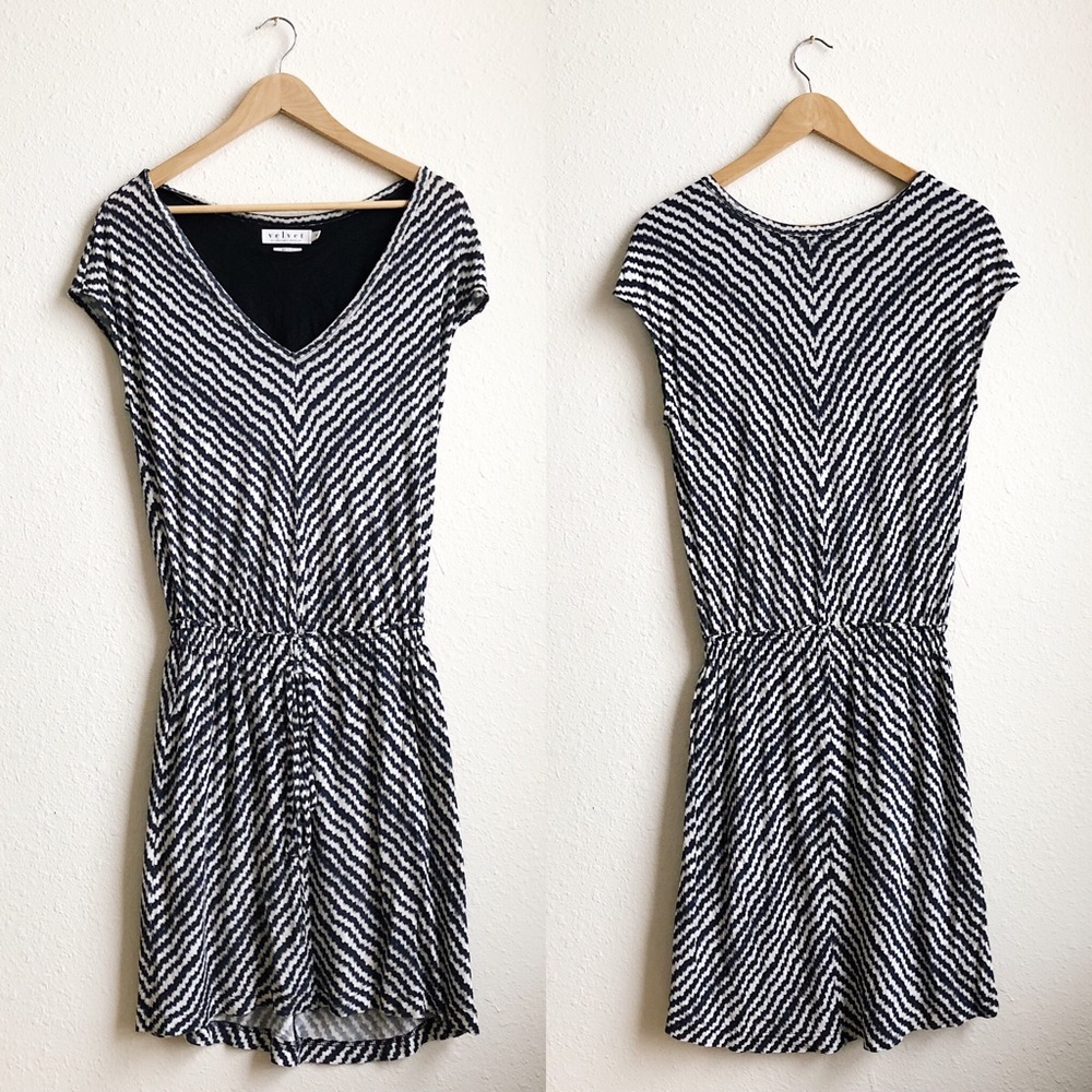 Velvet by Graham & Spencer Aztec Stripe Dress